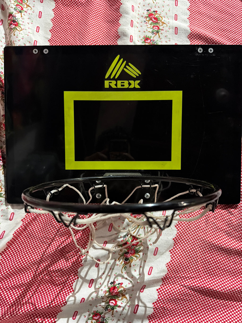 Mini over the door basketball hoop